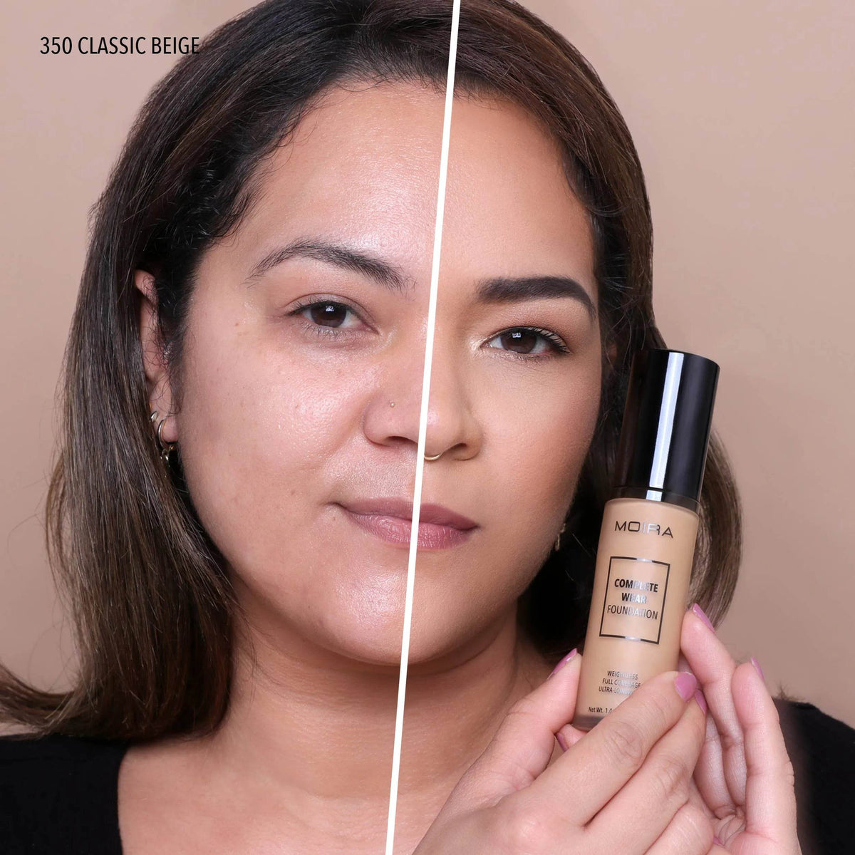 Fond de teint Complete Wear - 350 Classic Beige - 30 ml Moira Cosmetics