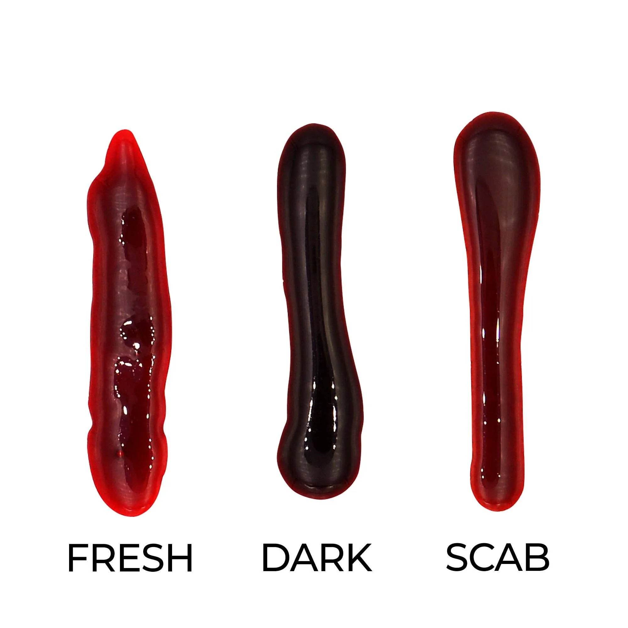 Kit faux sang liquide - Fresh/Dark/Scab - 60 ml x 3 Narrative Cosmetics