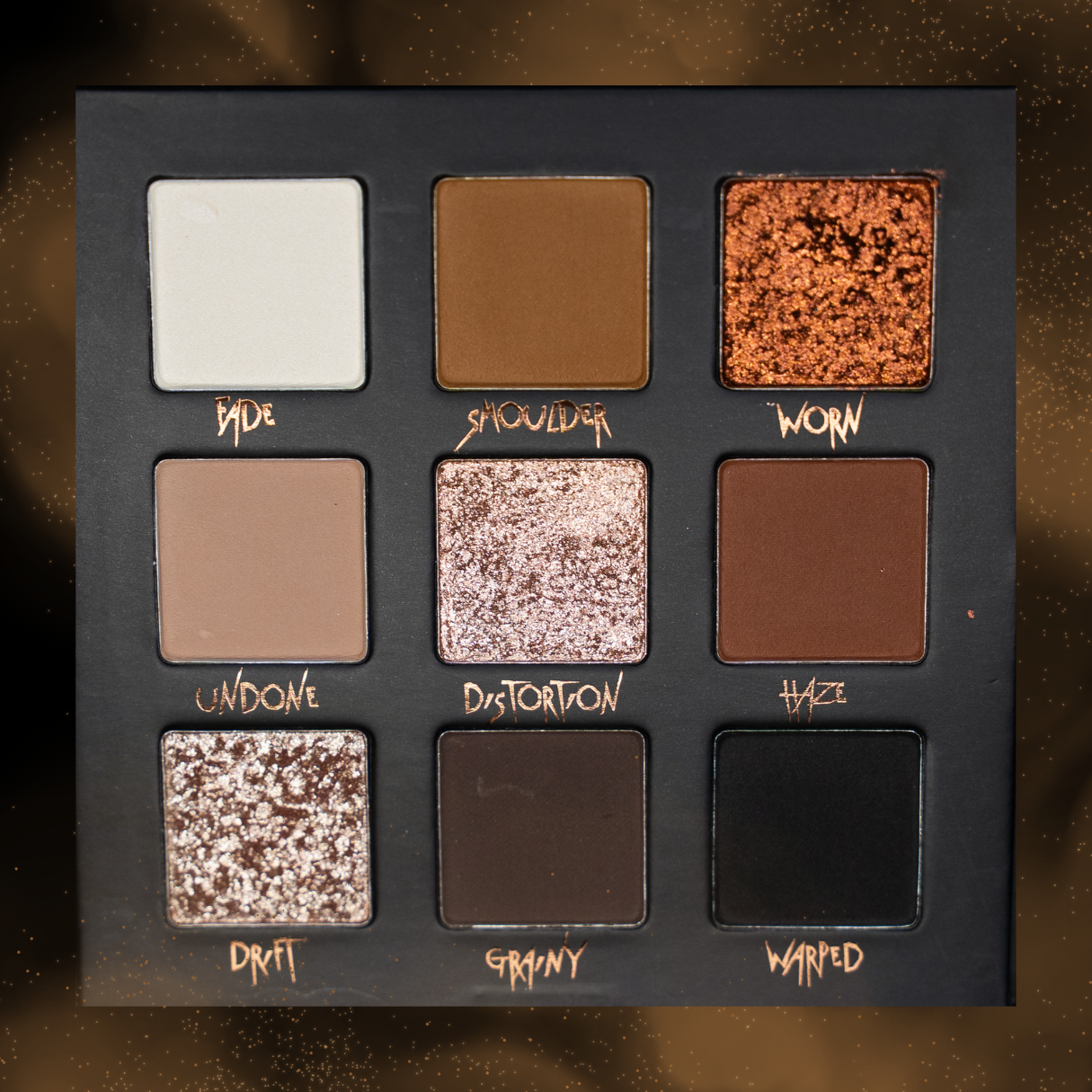 Palette de 9 fards à paupière - Distortion