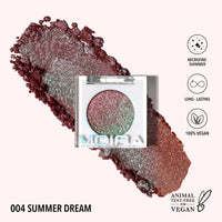 Fard à paupières métallique Moira Chroma Light - 004 Summer Dream