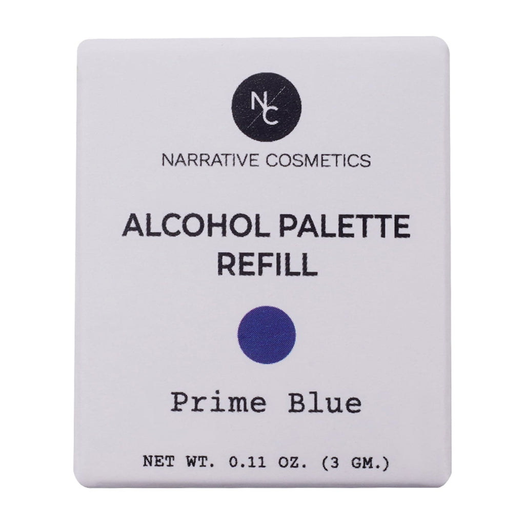 Recharge pour palette d'alcool Narrative Cosmetics - FX Colors : Prime Blue