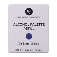 Recharge pour palette d'alcool Narrative Cosmetics - FX Colors : Prime Blue