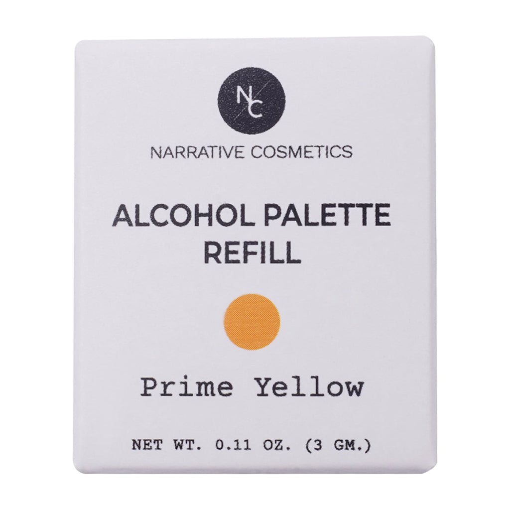 Recharge pour palette d'alcool Narrative Cosmetics - FX Colors : Prime Yellow