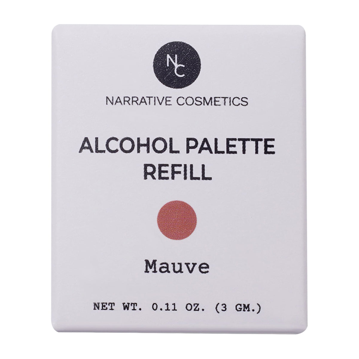 Recharge pour palette d'alcool Narrative Cosmetics - FX Colors : Mauve
