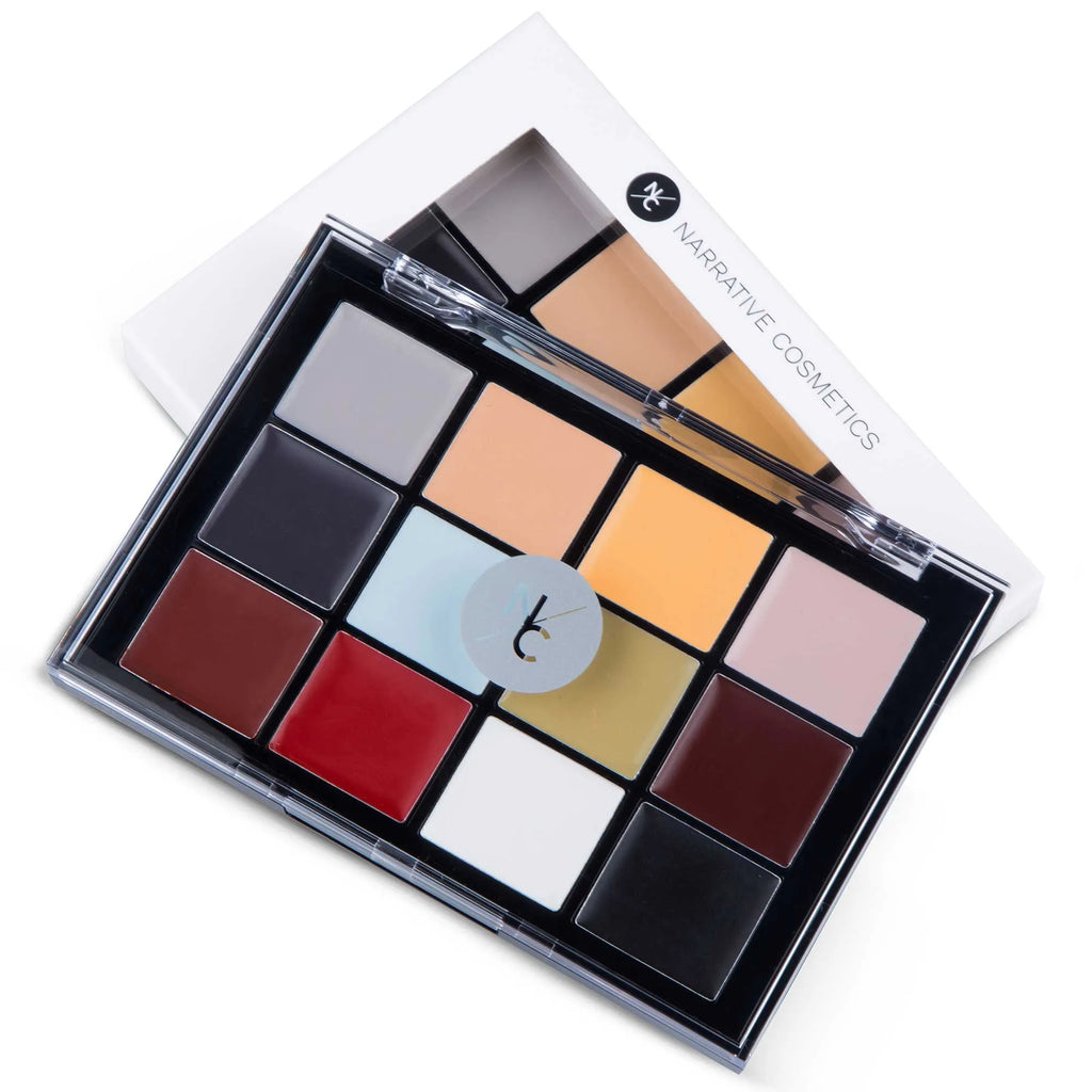 Palette de fards gras 12 couleurs - Death FX - 18,6 g Narrative Cosmetics