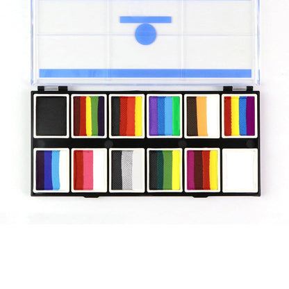 Palette de couleurs à activation par l'eau 12 couleurs Colorwave