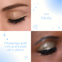 Fard à paupières multichrome liquide Diamond Daze - 021 Cheeky