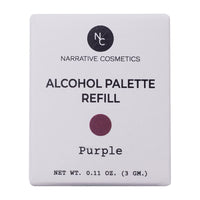 Recharge pour palette d'alcool Narrative Cosmetics - FX Colors : Purple