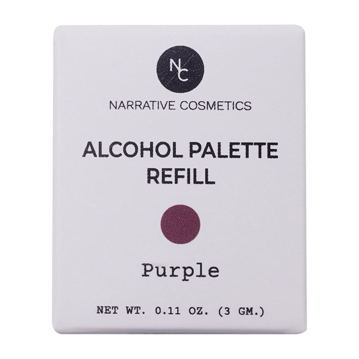 Recharge pour palette d'alcool Narrative Cosmetics - FX Colors : Purple