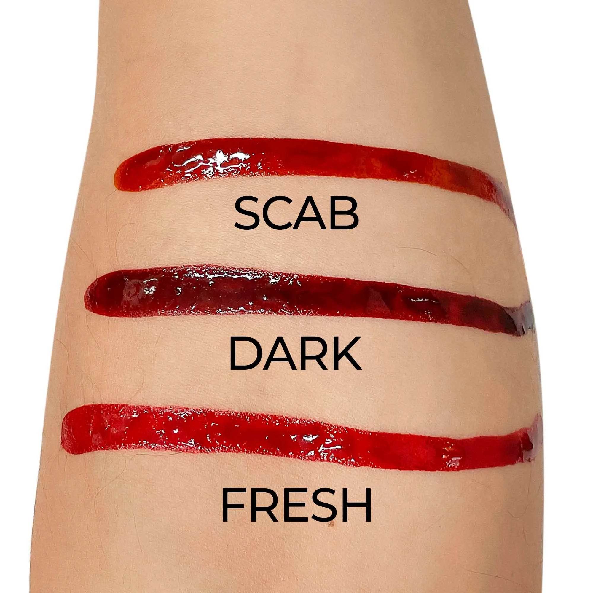 Kit faux sang liquide - Fresh/Dark/Scab - 60 ml x 3 Narrative Cosmetics