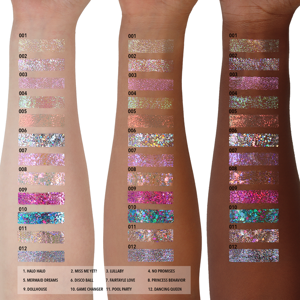 Gel pailleté holographique - 001 Halo Halo