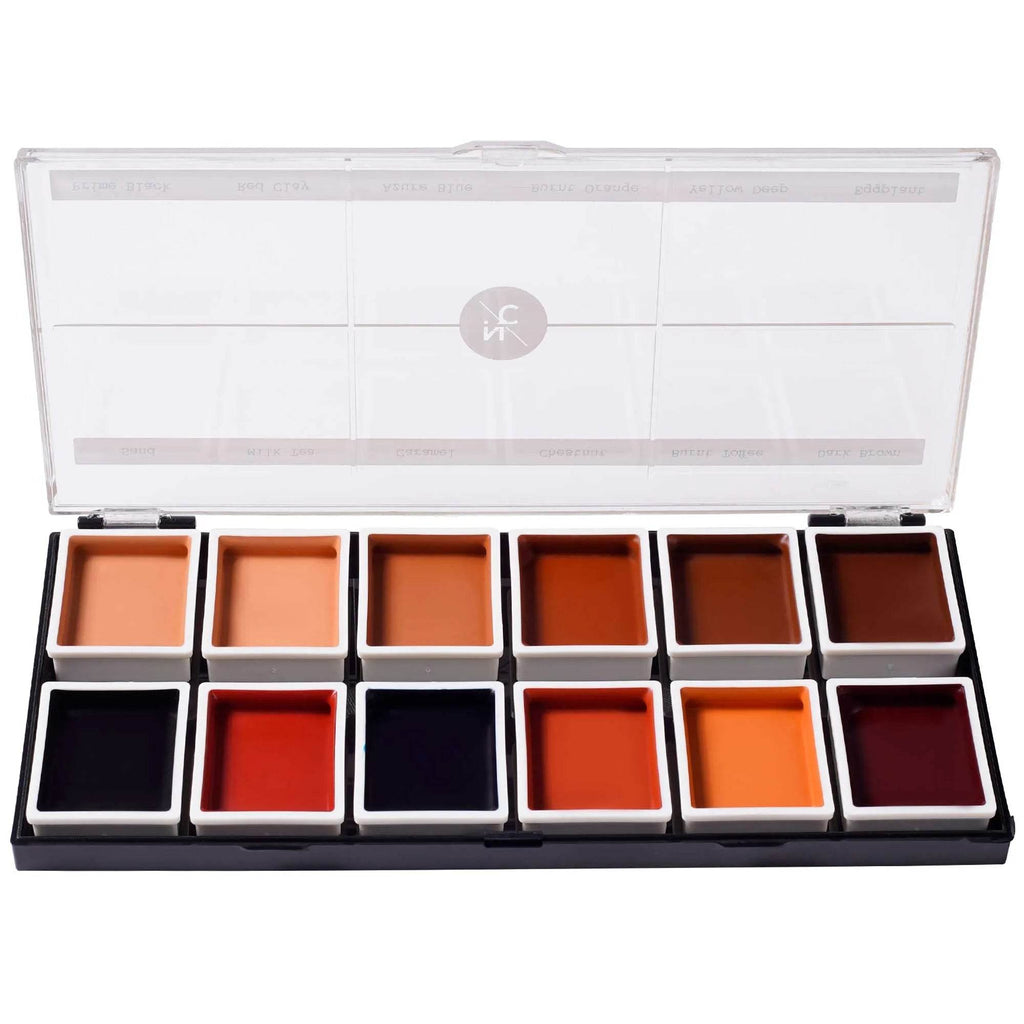 Kit complet de fards à alcool - Dark Flesh Narrative Cosmetics