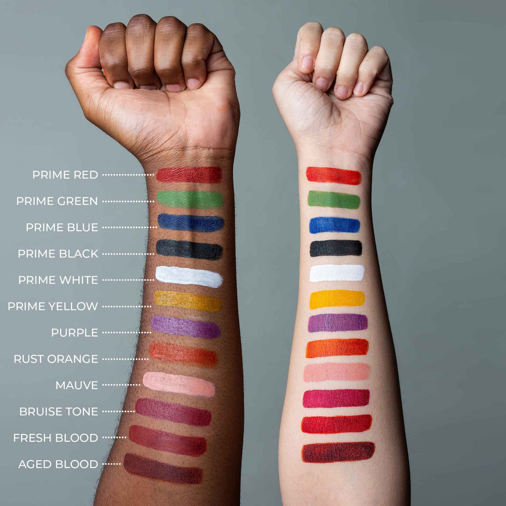 Recharge pour palette d'alcool Narrative Cosmetics - FX Colors : Aged Blood