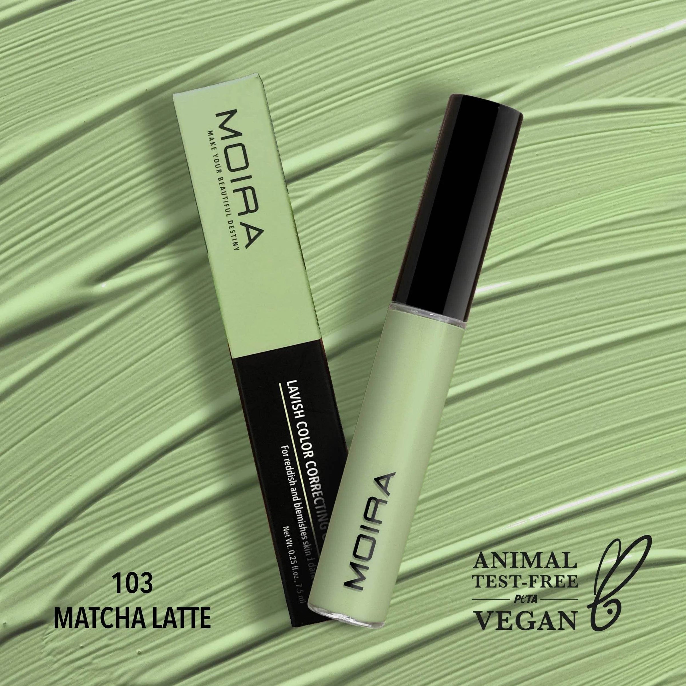Correcteur Lavish Color Correcting - 103 Matcha Latte - 7,5 ml Moira Cosmetics
