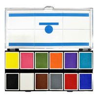 Palette activée à l'eau primaire à 12 couleurs Narrative Cosmetics