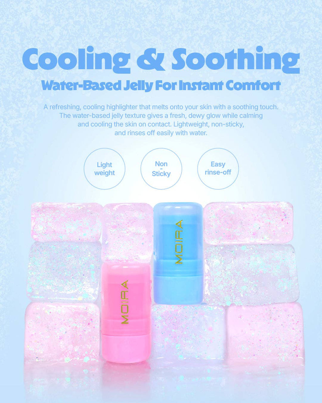 Stick highlighter Jelly Icy Glow - 004 Suny Drip