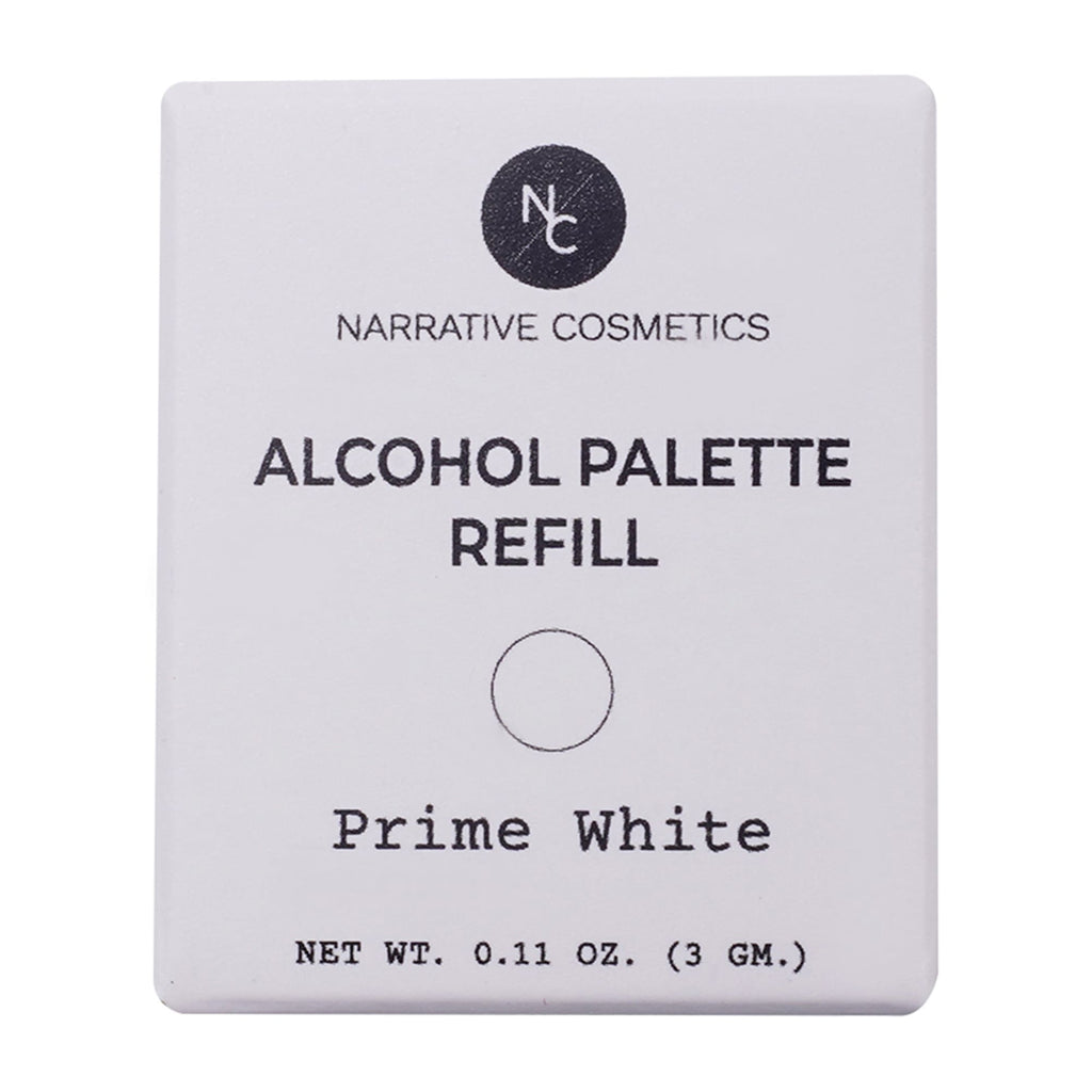 Recharge pour palette d'alcool Narrative Cosmetics - FX Colors : Prime White