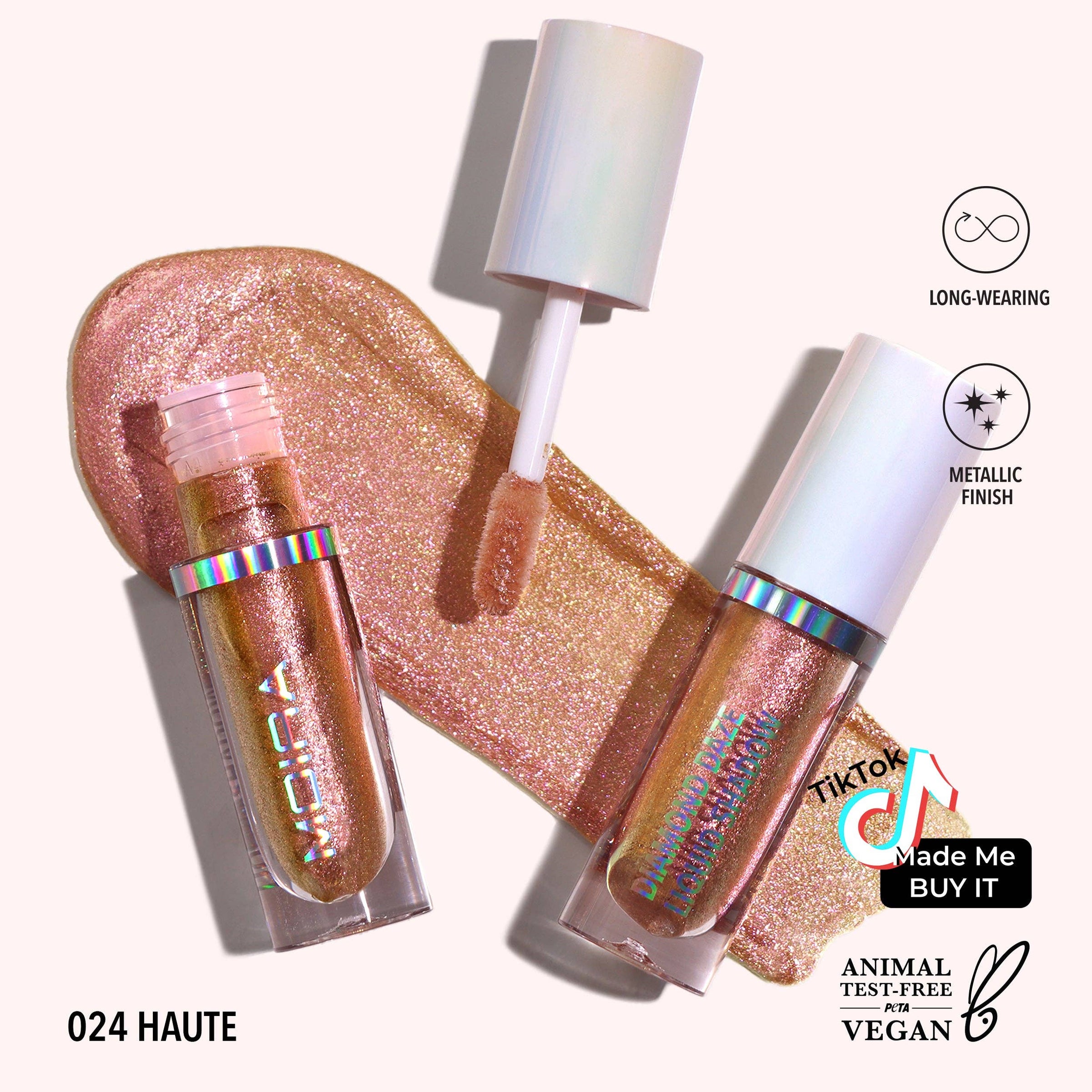 Fard à paupières multichrome liquide Diamond Daze - 024 Haute
