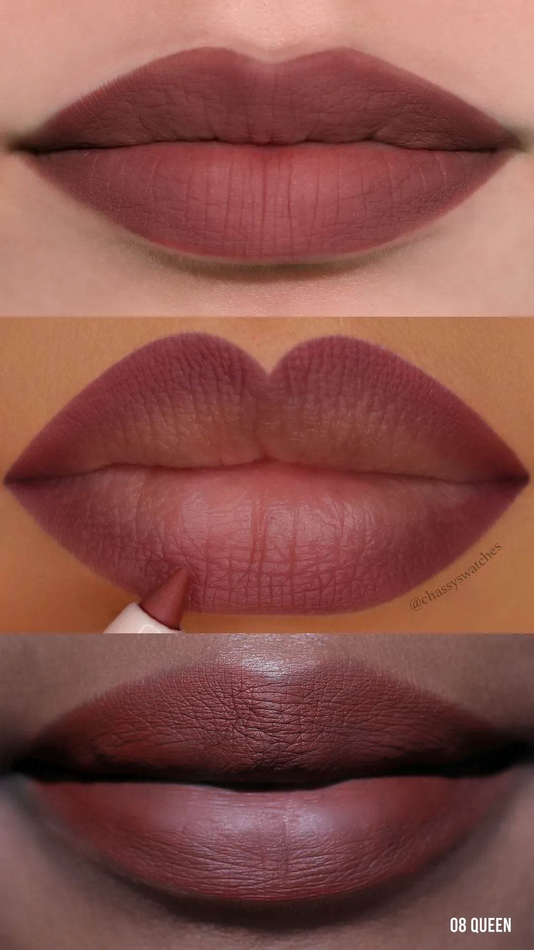 Crayon à lèvres Waterproof Lip Appeal - 008 Queen - 0,6 g Moira Cosmetics