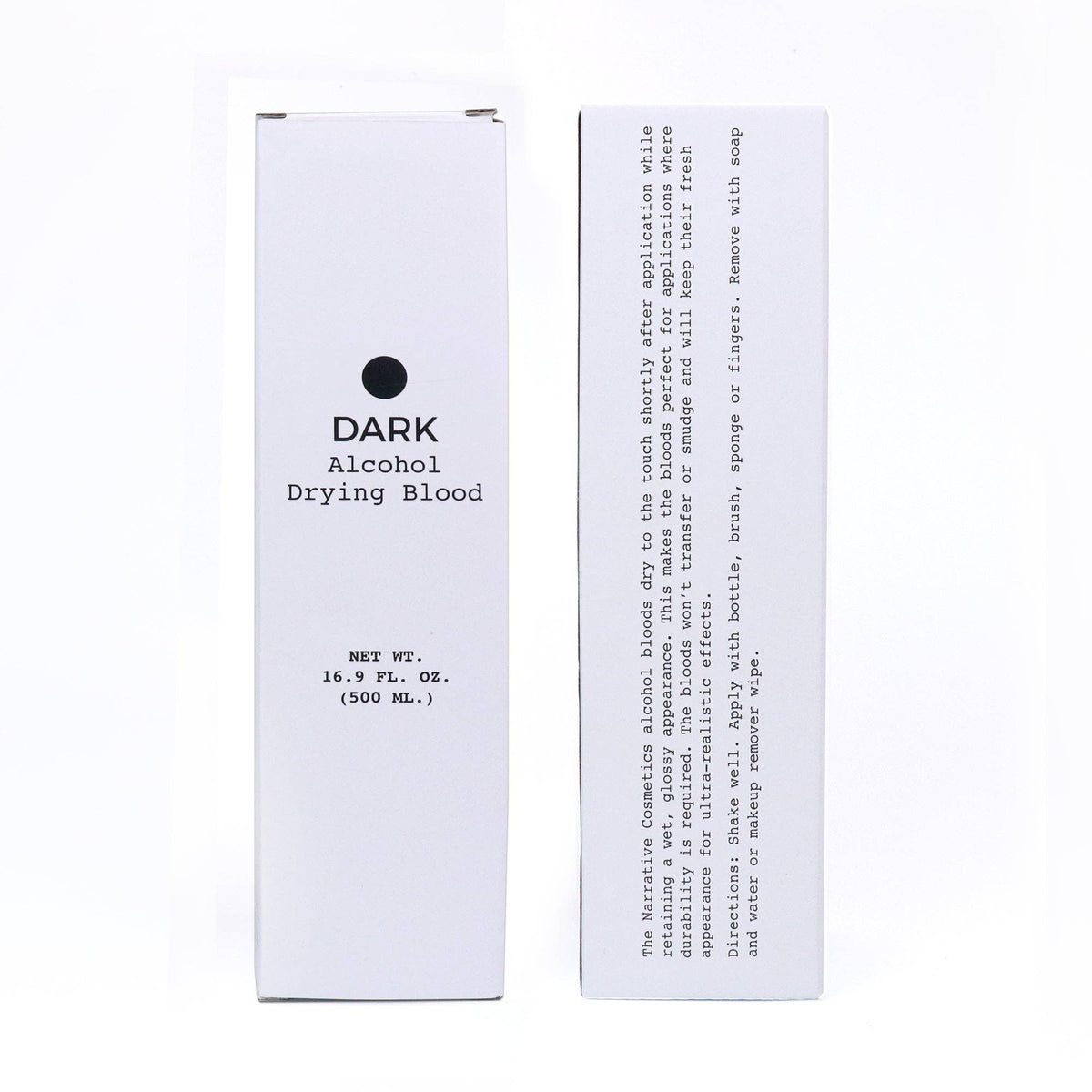 Faux Sang à Séchage Rapide à l’Alcool – Effet Ultra-Réaliste - Teinte Scab - 500 ml