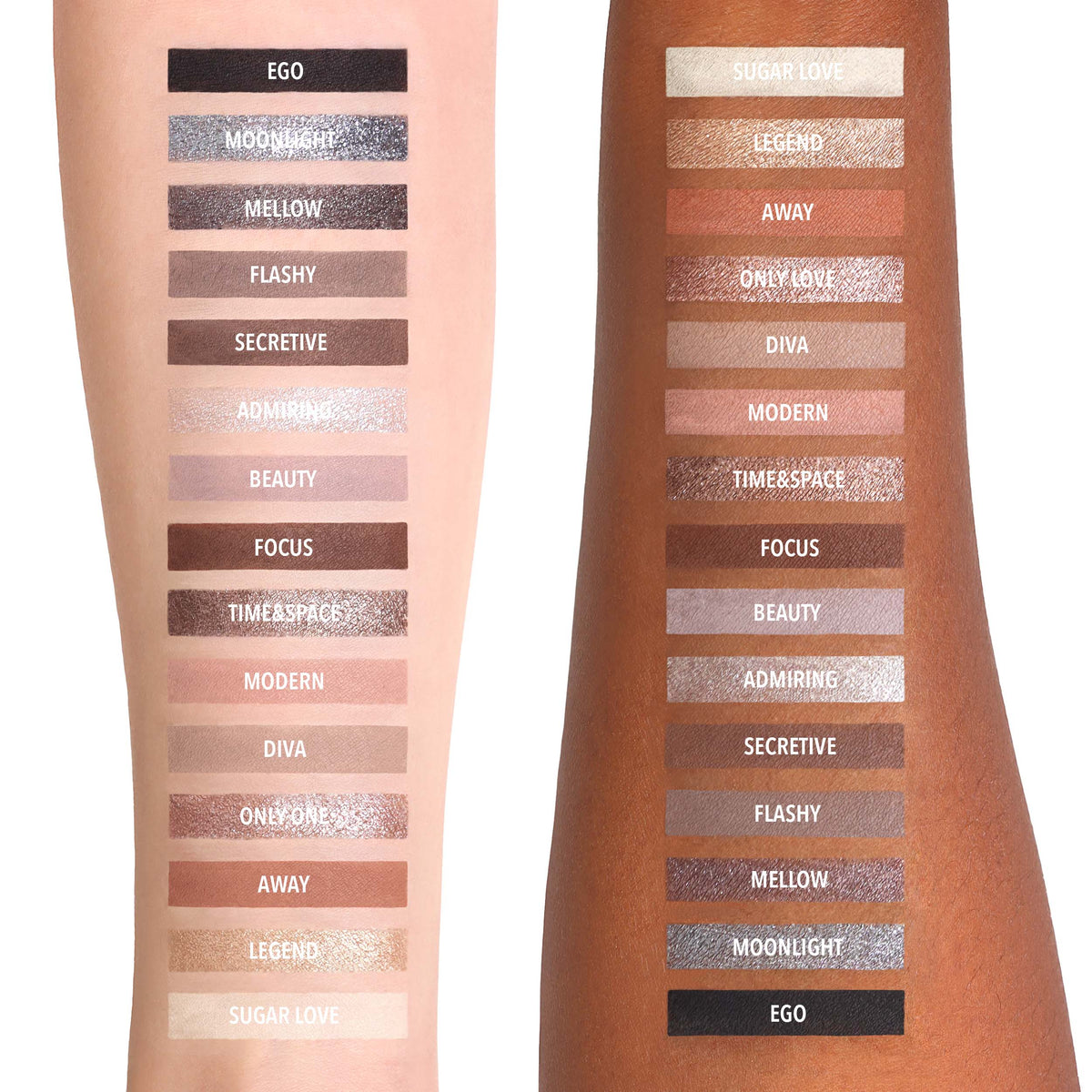 Palette clair de lune infinie Moira Cosmetics