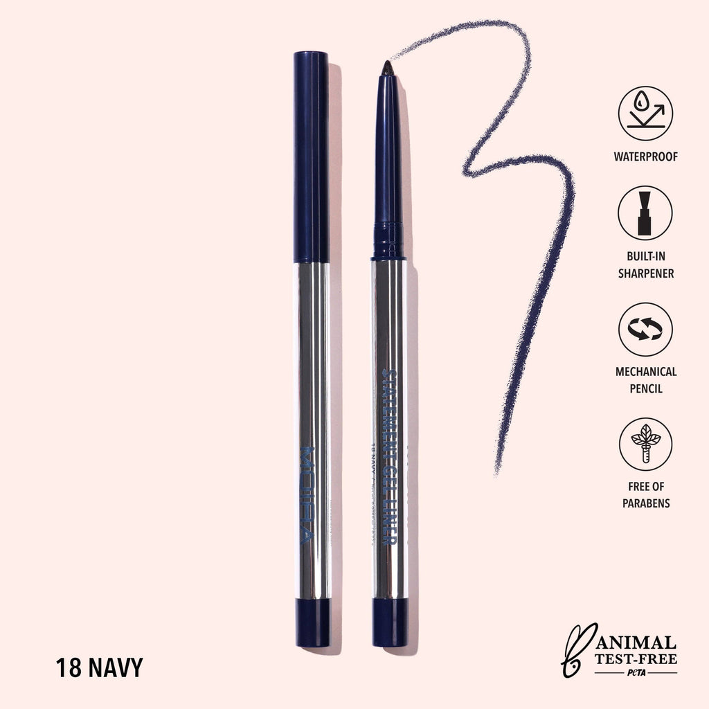 Eyeliner gel waterproof Statement - 018 Navy