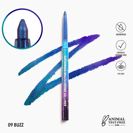 Doublure en gel multichrome Supernova 009, Buzz Moira Cosmetics