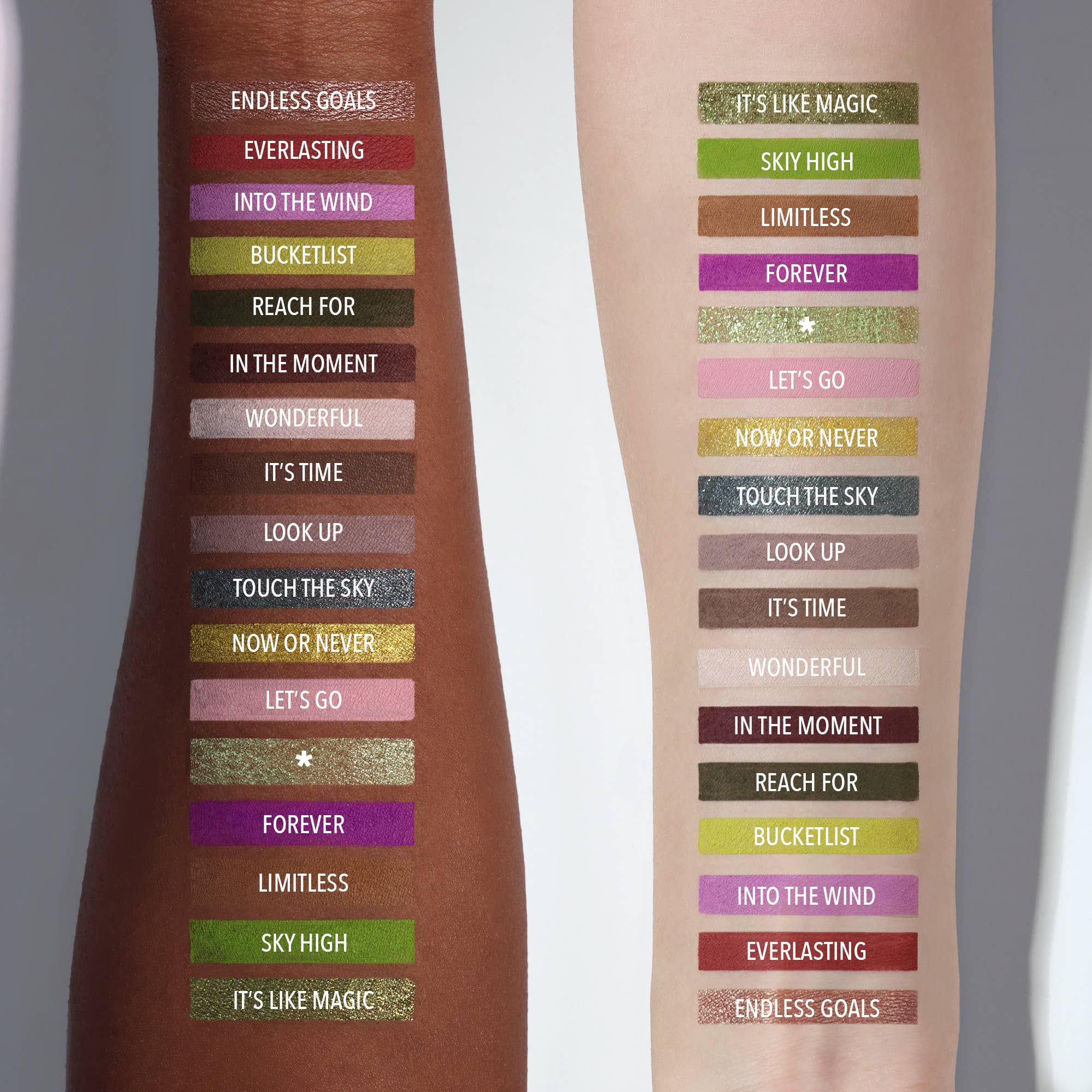PALETTE DE LA SÉRIE GATEWAY - ÉCRITE DANS LES ÉTOILES Moira Cosmetics