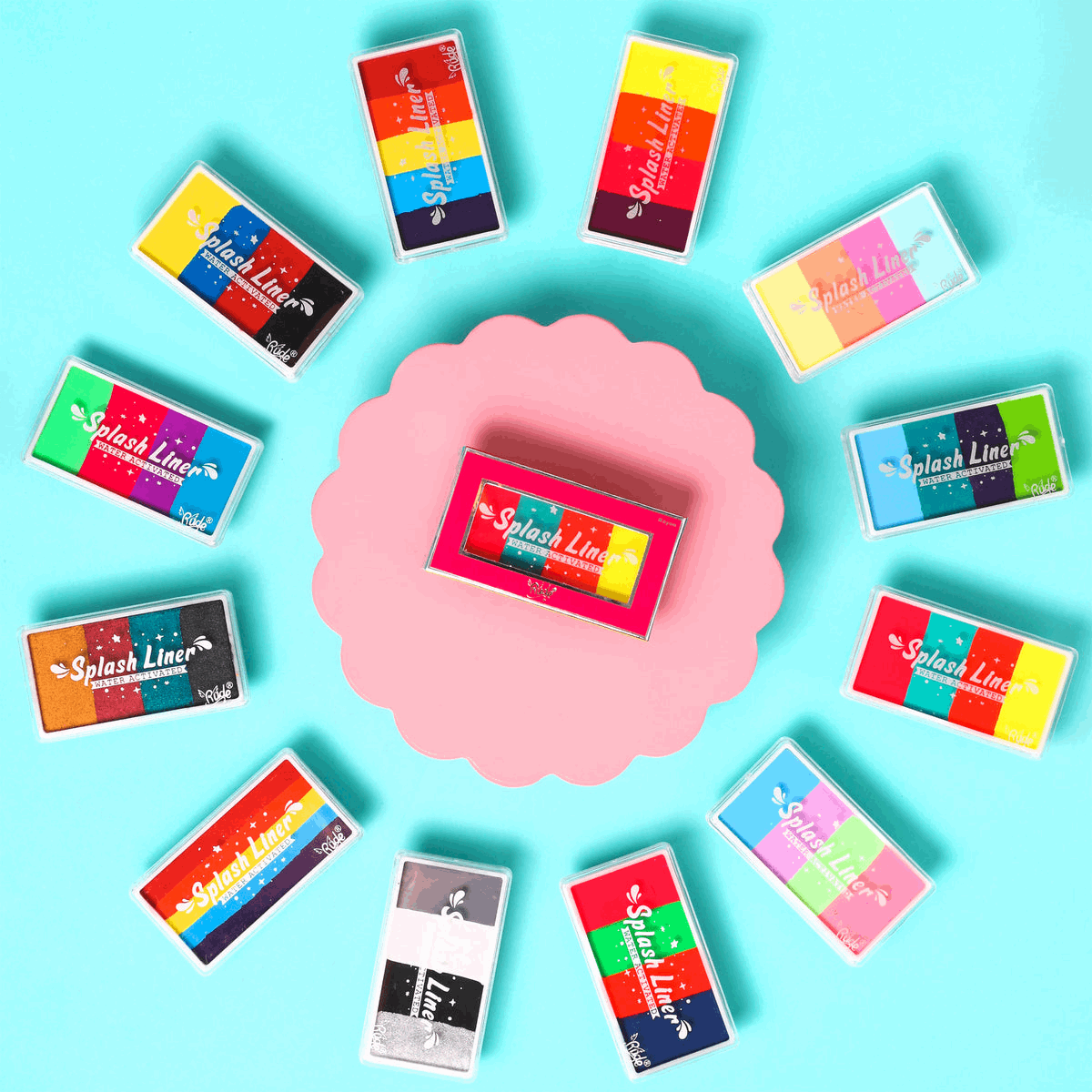 Palette Eyeliner Cake Slash Liner Rude Cosmetics