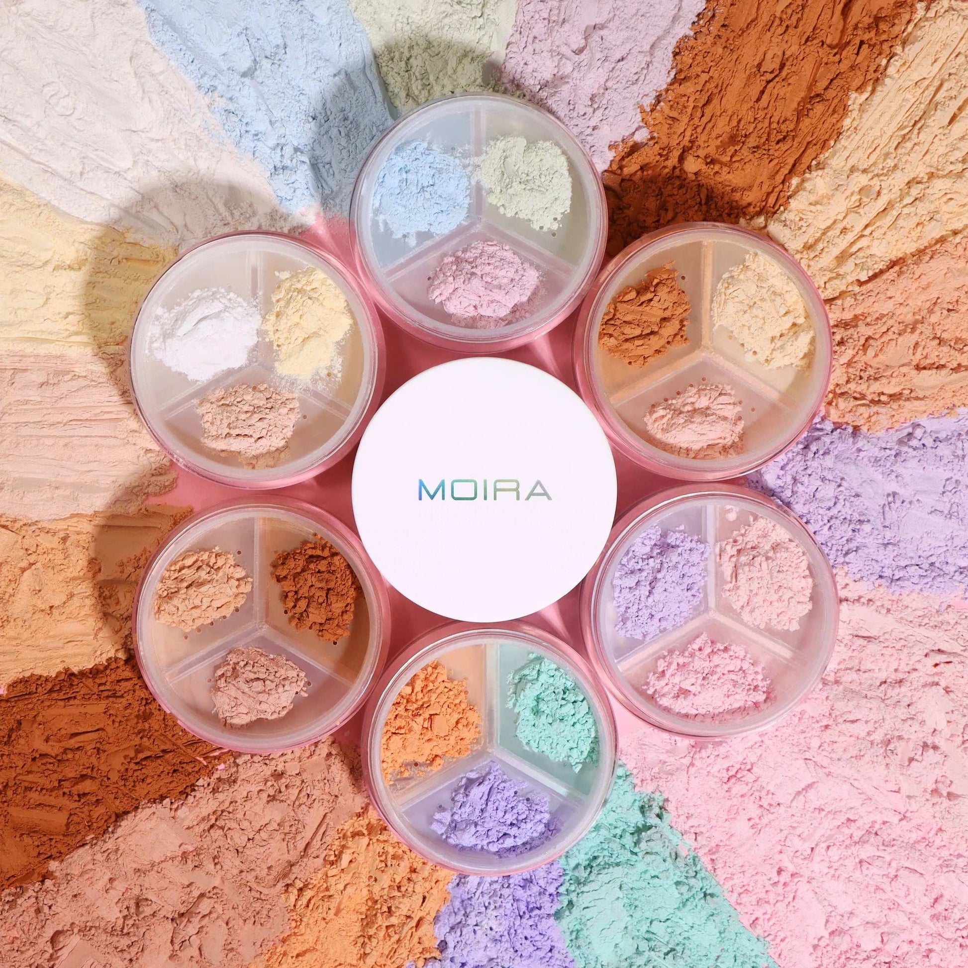 Poudre libre Set & Correct - 006 Medium Neutralizer - 4,6 g Moira Cosmetics