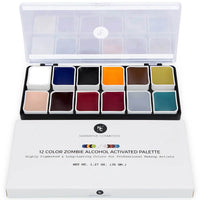 Kit complet de fards à alcool - Zombie Narrative Cosmetics