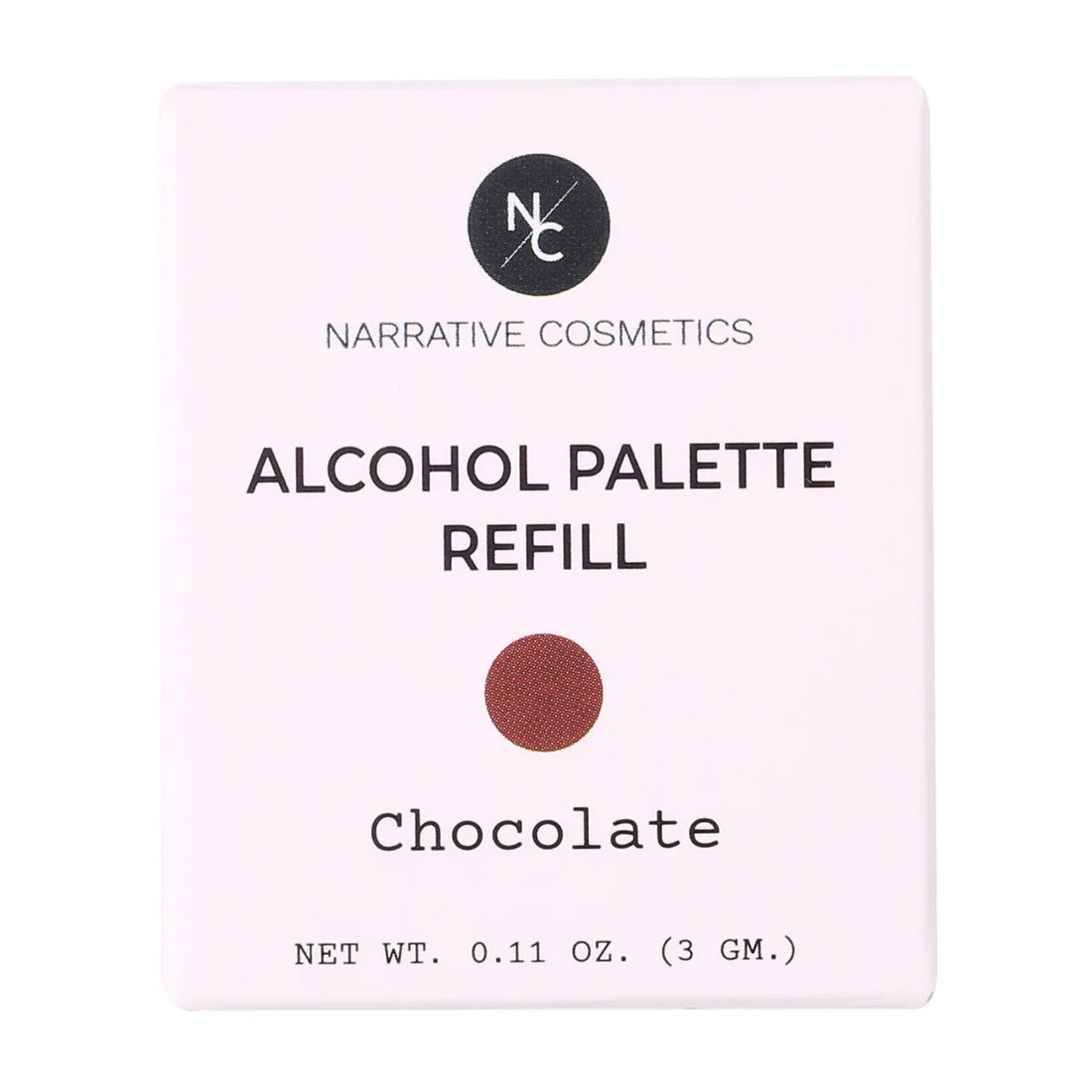 Recharge pour palette d'alcool Narrative Cosmetics - Skin Tones : Chocolate