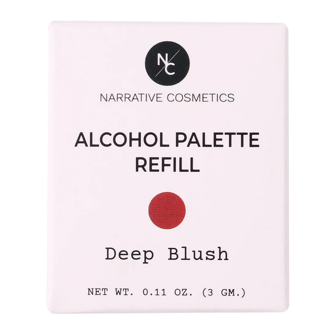 Recharge pour palette d'alcool Narrative Cosmetics - Skin Tones : Deep Blush