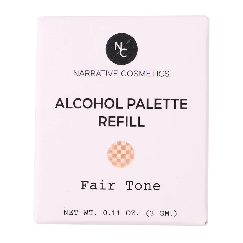 Recharge pour palette d'alcool Narrative Cosmetics - Skin Tones : Fair Tone