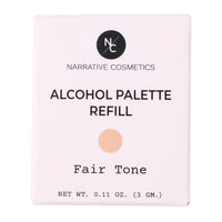 Recharge pour palette d'alcool Narrative Cosmetics - Skin Tones : Fair Tone