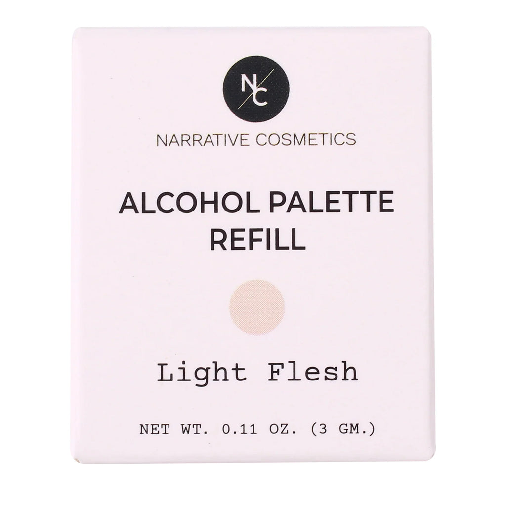 Recharge pour palette d'alcool Narrative Cosmetics - Skin Tones : Light Flesh