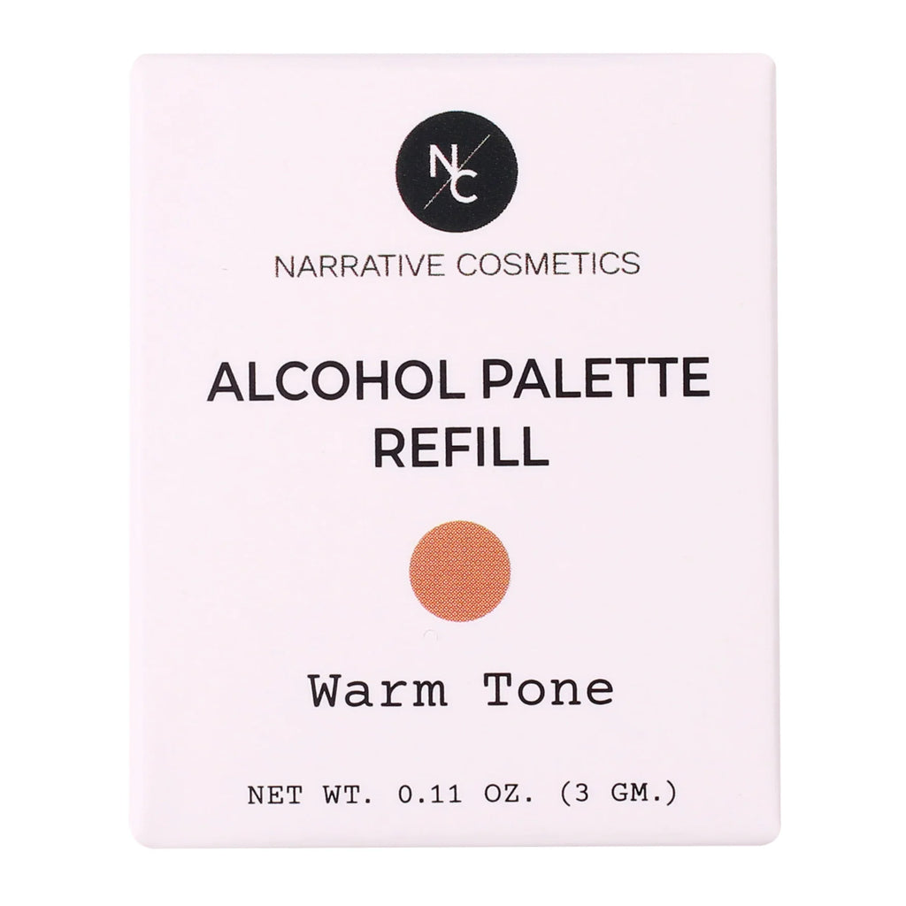 Recharge pour palette d'alcool Narrative Cosmetics - Skin Tones : Warm Tone
