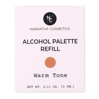 Recharge pour palette d'alcool Narrative Cosmetics - Skin Tones : Warm Tone