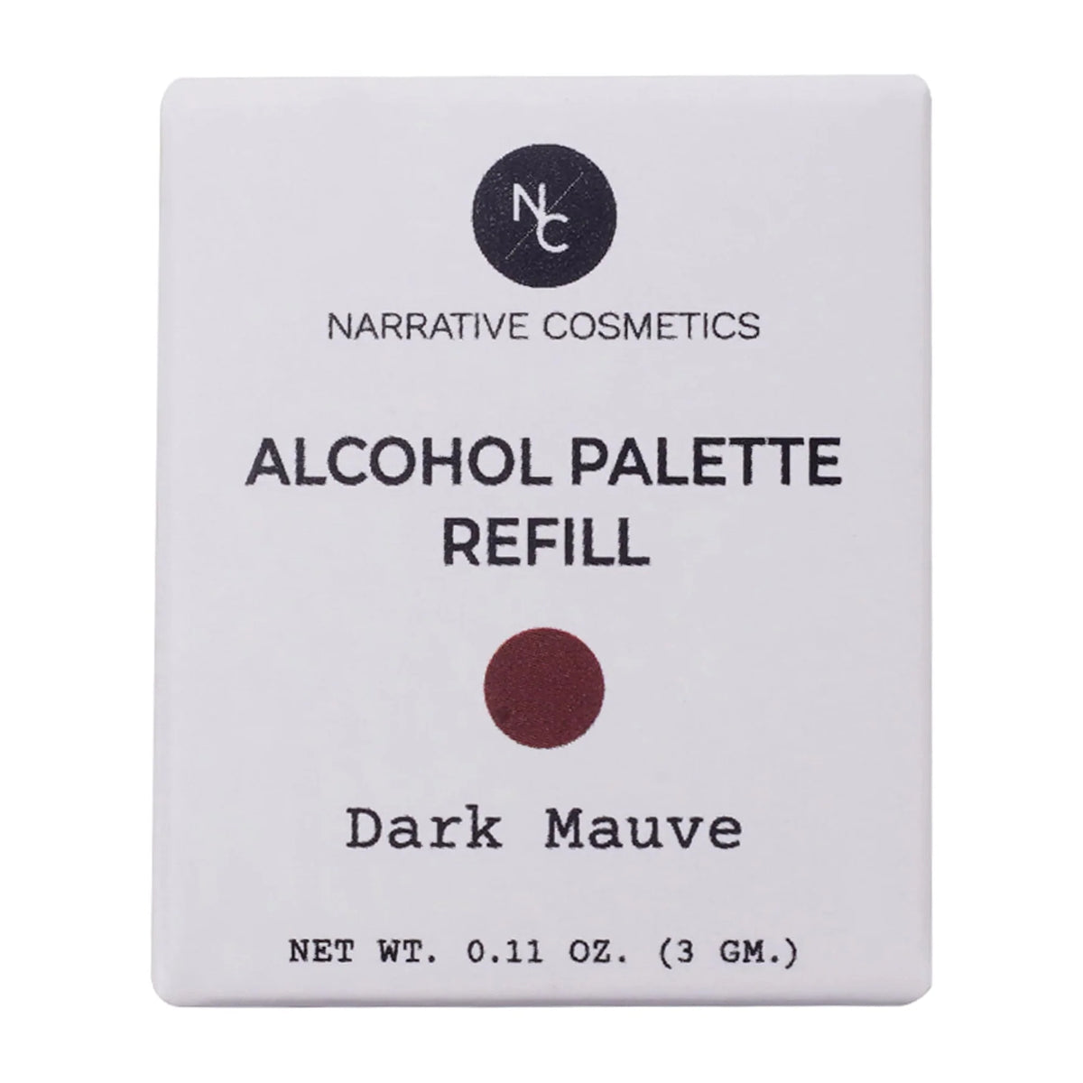 Recharge pour palette d'alcool Narrative Cosmetics - Skin Tones : Dark Mauve