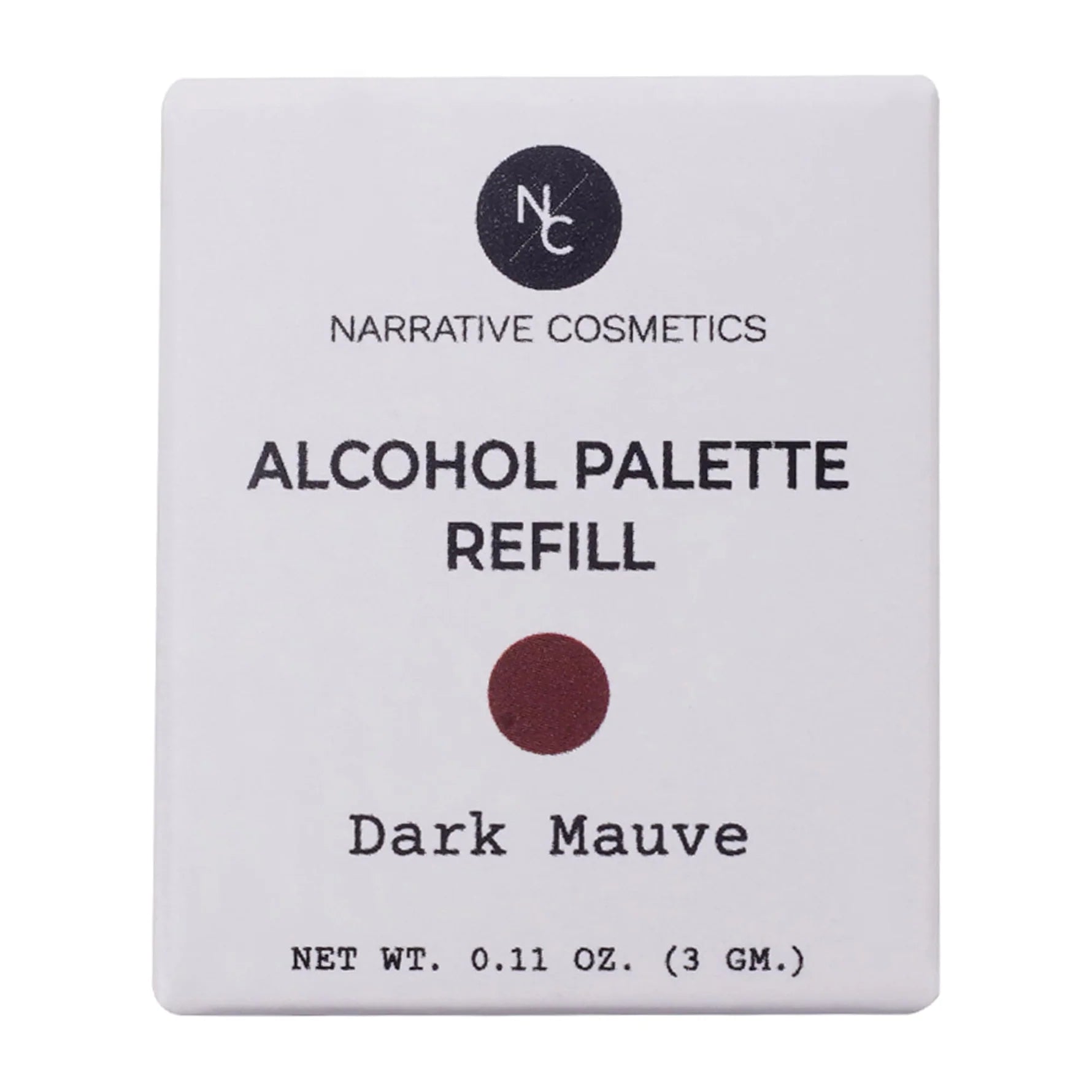 Recharge pour palette d'alcool Narrative Cosmetics - Skin Tones : Dark Mauve