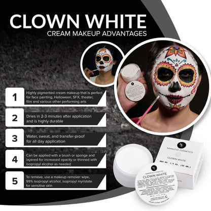 Blanc de clown - 55 g