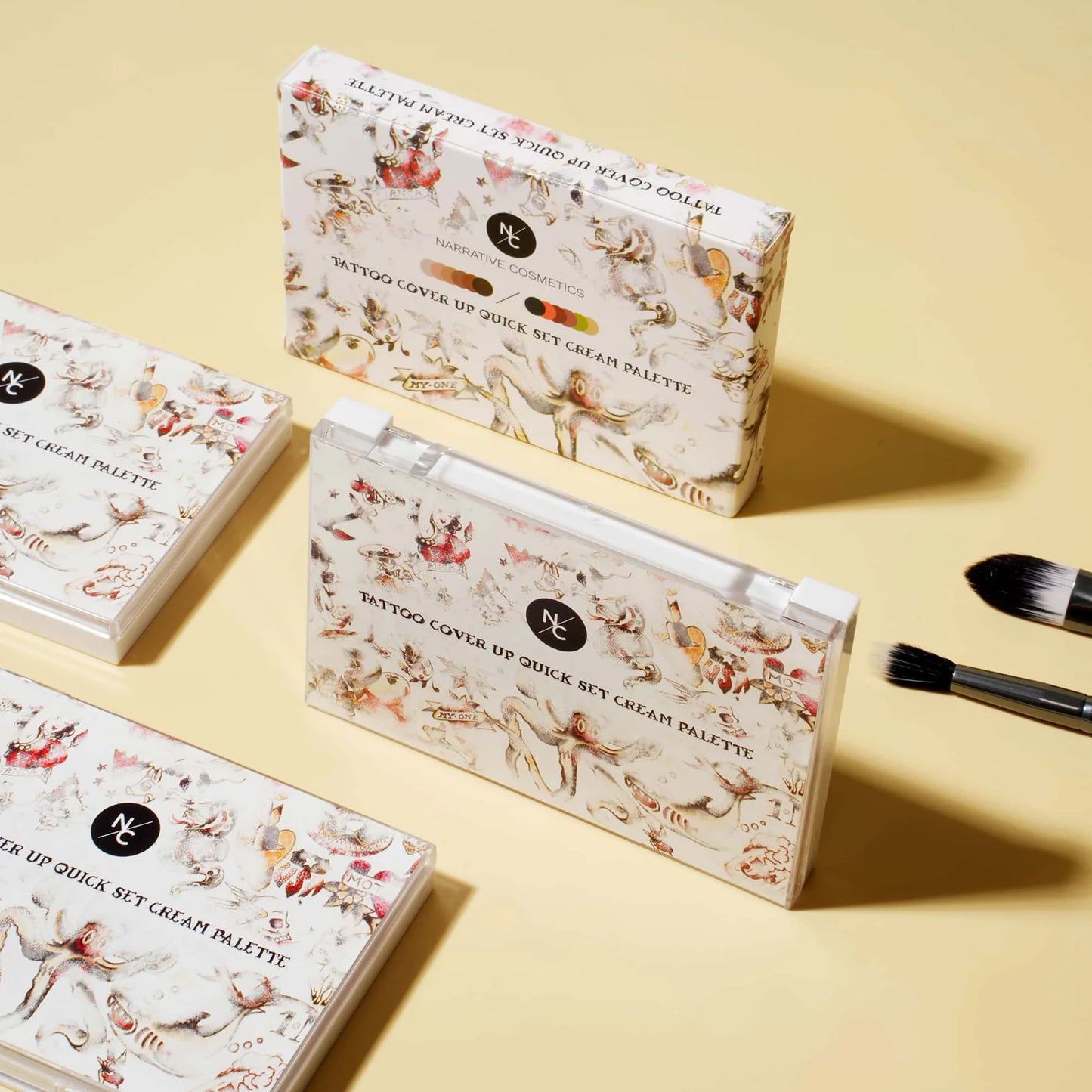 Palette Crème Correctrice Haute Couvrance – Cache Tatouages & Imperfections