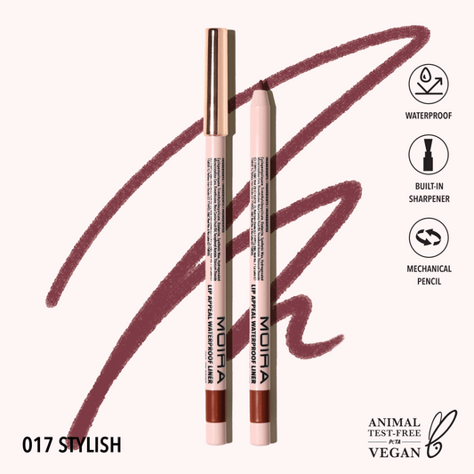 Doublure imperméable Lip Appeal 2017, élégante Moira Cosmetics