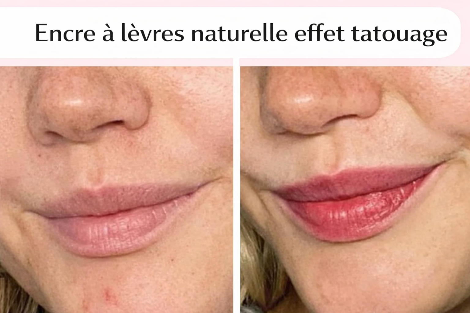 Encre à lèvres effet tatouage - Cherry Red