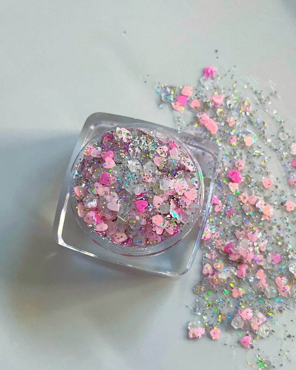 Gel à paillettes - Valentine's day - 15 ml