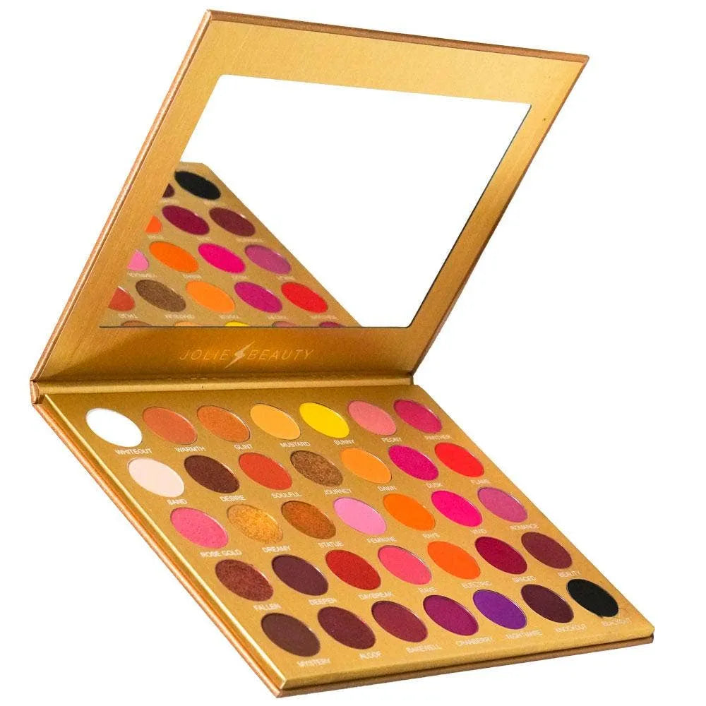 Palette de 28 fards - Golden Skies - Jolie Beauty