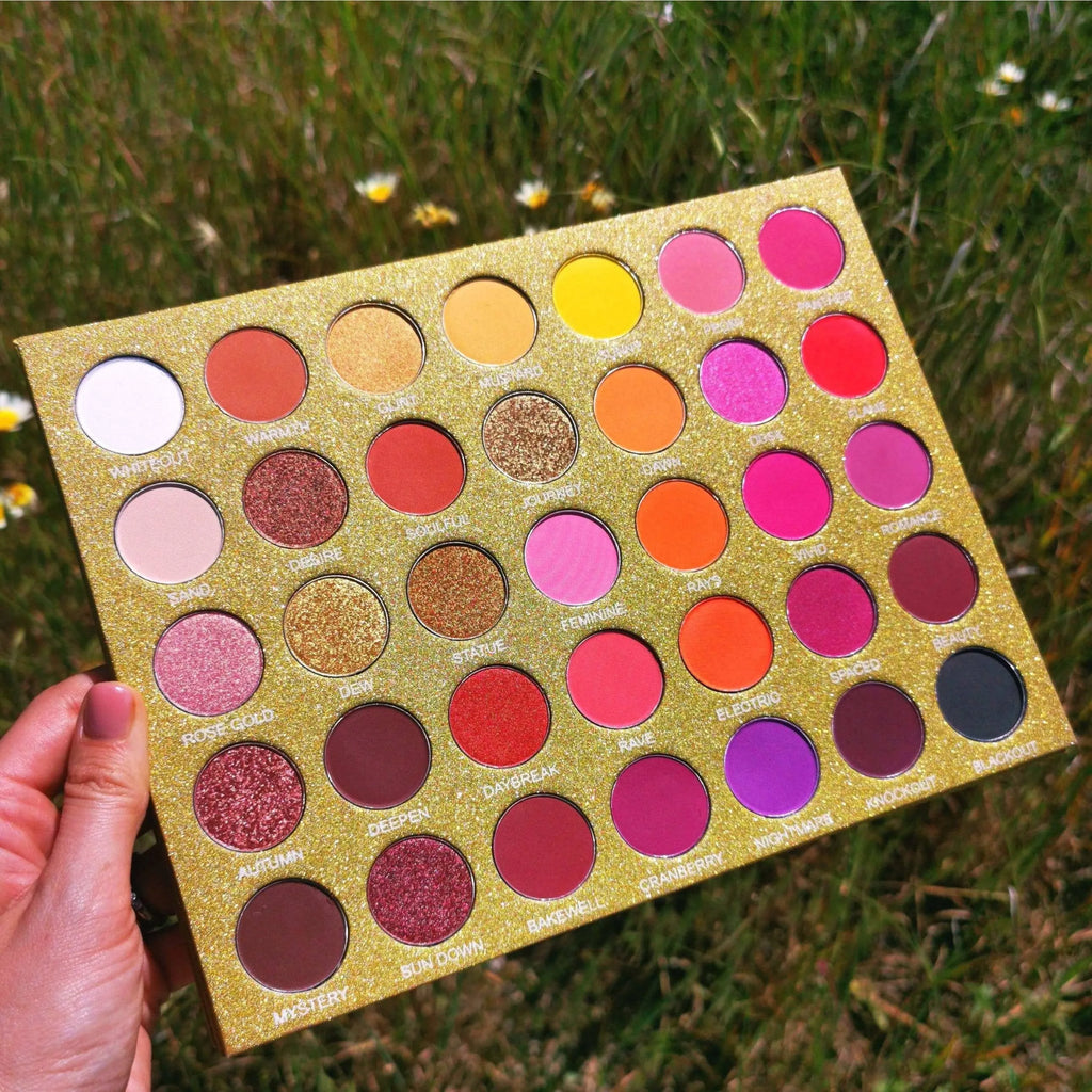 Palette de 28 fards - Golden Skies - Jolie Beauty