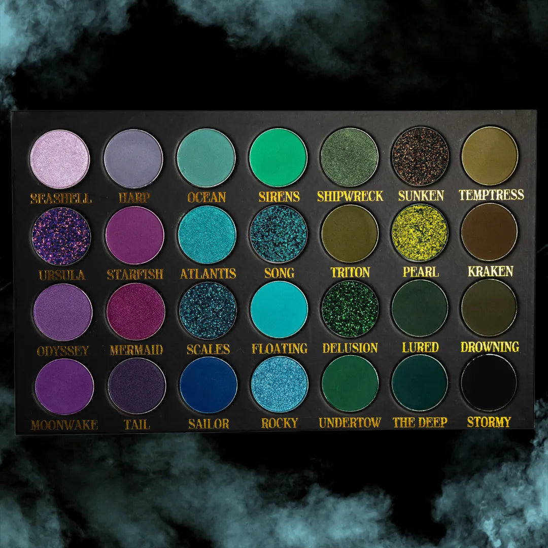 Palette de 28 fards - Sirens - Jolie Beauty