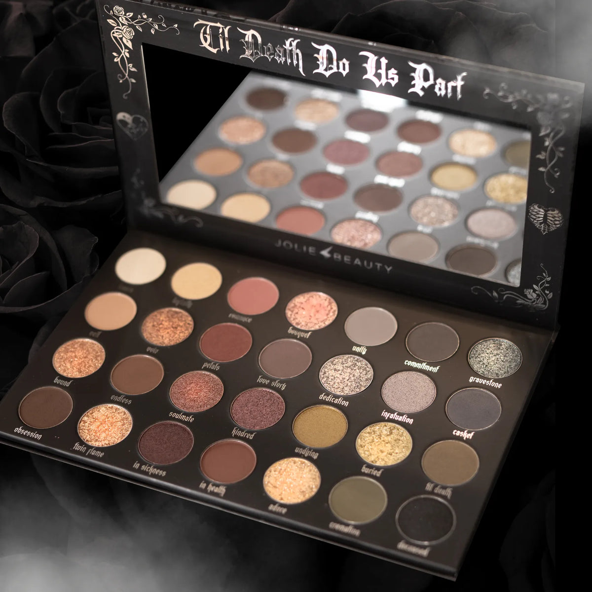 Palette de 28 fards - Til Death - Jolie Beauty