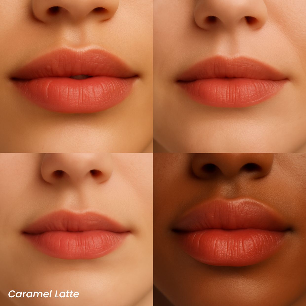 Encre à lèvres effet tatouage - Caramel Latte
